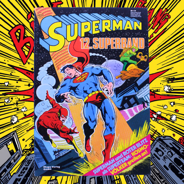 Superman 12. Superband 1978 Ehapa Flash & Adam Strange | Hoppla-Stuff